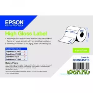 Epson C33S045718 High Gloss Label 4buc