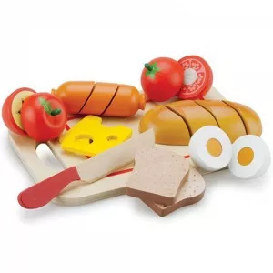 New Classic Toys Platou Cu Diferite Alimente 10578