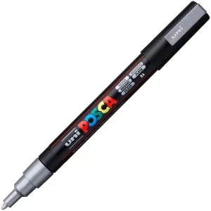 Uni-Ball Marker - Posca PC-3M - Silver