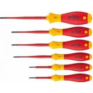 Wiha Set surubelnita TORX izolate electric cu mâner SoftFinish 6bucati