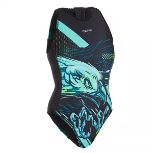 Watko Costum întreg WATER POLO Eagle Verde Damă