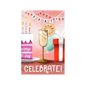 Mink Felicitare Aniversare - Celebrate!