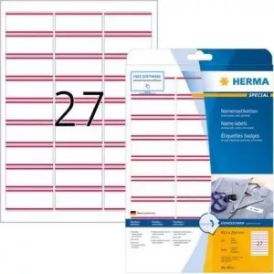 Herma Etichete textile amovibil A4 - 4512