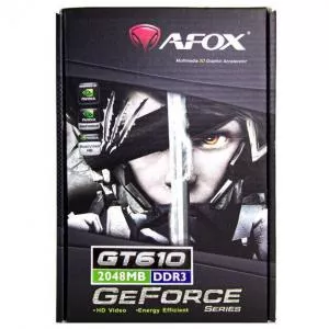 AFOX Placa video Geforce GT610 1GB DDR3 64Bit