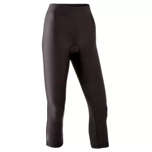 Triban Colanți Ciclism pe șosea RC 100 Negru Damă
