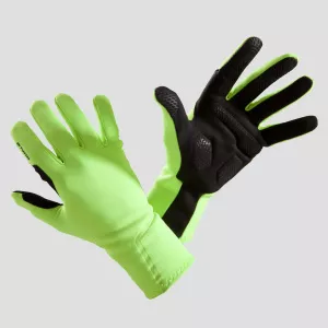 Triban Mănuşi Ciclism pe Șosea 500 Galben Fluo