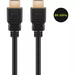 Goobay Cablu ULTRA HIGH SPEED HDMI cu Ethernet 1m V2.1 4K 8K