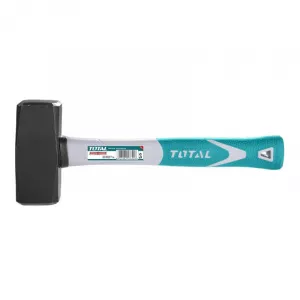 Total Ciocan pentru zidarie, 2000 g, otel forjat, maner fibra de sticla THT7220006