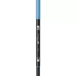 Tombow Marker caligrafic 2 in 1, ABT Dual Brush Pen, light blue ABT-515