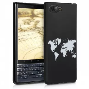 kwmobile Blackberry Key2 LE, Silicon, Negru, 47745.01