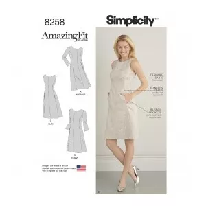 Simplicity Tipar rochie S 8258