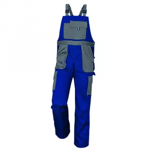 Cerva MAX EVOLUTION pantaloni salopeta cu pieptar din tercot bicolor 80 20