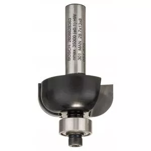 Bosch Freza profilata, 8 mm, R1 8 mm, D 28,7 mm, L 13 mm, G 54 mm  -  2608628363