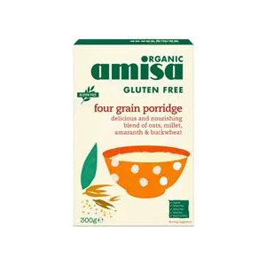 Amisa Organic Porridge din Ovaz Fara Gluten Bio 325gr