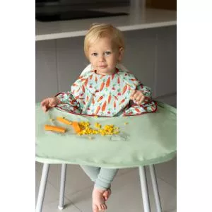 Tidy Tot Kit hranire - Baveta si tava (Morcovei jucausi)