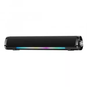 Yesido Boxa portabila Boxa fara Fir, Audio System Sound Amplifier, Lumini RGB, TF, AUX, USB, Type-C, 1200mAh - (YSW27) - Black