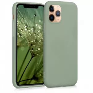 kwmobile Apple iPhone 11 Pro, Silicon, Verde, 49788.172