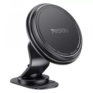 Yesido Suport pentru Masina cu Prindere Magnetica, Organizator Cabluri - (C220) - Black