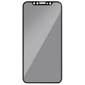 Lemontti Sticla Temperata Privacy pentru iPhone 11 Pro Max / Xs Max (Transparent/Negru)