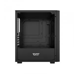 darkFlash Carcasa 54675, Mini Tower, Fara sursa, M-ATX, ITX, Negru