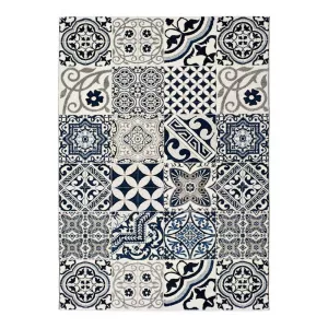 Universal Covor Indigo Azul Mecho, 140 x 200 cm, albastru