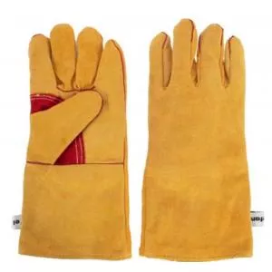 Rotor Accesoriu sudura Manusi de sudura, galbene, textile