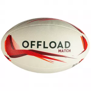 OFFLOAD Minge Rugby R500 Mărimea 5 Roșu
