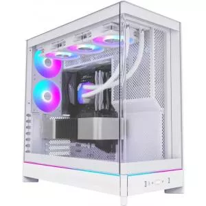 Montech Carcasa HS02 Pro, Middle Tower, Fara sursa (Alb)