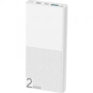 Serioux Baterie externa 20000 mAh Quick Charge 3.0 White