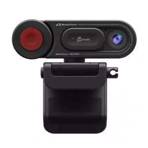 j5create Camera web HD Webcam Manual Focus Switch Black