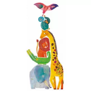 Djeco Puzzle gigant Elvis si prietenii lui