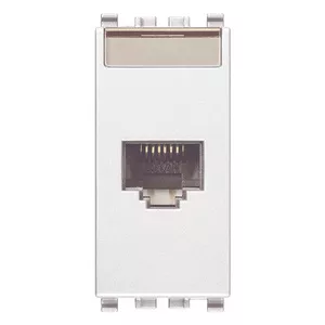 Vimar Priza modulara RJ45 Netsafe Cat5e UTP alb Eikon 20338.8.B