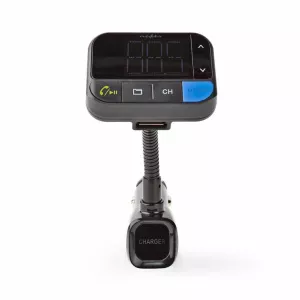 Nedis Incarcator auto 2 x USB 2.1A + modulator FM + Bluetooth + MicroSD CATR102BK