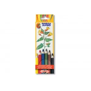Koh-I-Noor Set creioane Omega Jumbo - 6 culori K3371-6