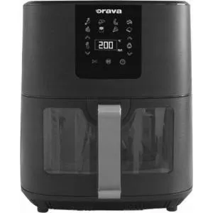 Orava Friteuza 1700W, 7L, 8 programe, LED, 40-200 °C Negru