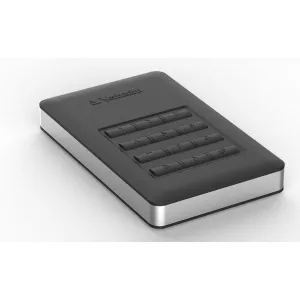 Verbatim Store 'n' Go Portable SSD with Keypad Access 256GB* 53402
