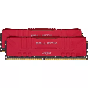 Crucial Ballistix 32GB Kit (2 x 16GB) DDR4-3600 Desktop Gaming Memory (Red) BL2K16G36C16U4R