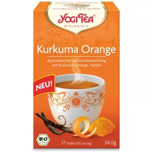 Yogitea CURCUMA  PORTOCALE SI VANILIE  34 0G
