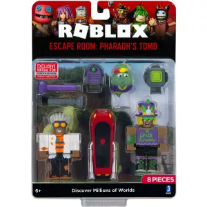Roblox Set 2 figurine, Ghost Simulator, Escape Room Pharaoh