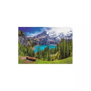Trefl Lake Oeschinen, Alps, Switzerland, 1500 piese (26166)
