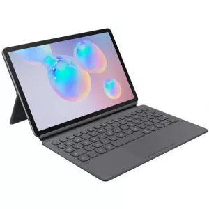 Samsung Protectie Book Cover cu tastatura EF-DT860UJEGWW pentru Galaxy Tab S6 (Gri)