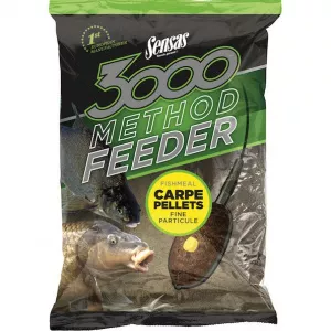 Sensas Nada Groundbait 3000 Method Feeder, 1kg, Carp Pellets
