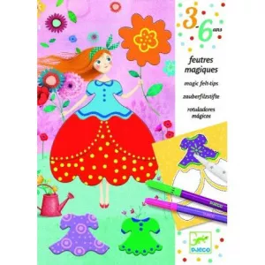 Djeco Atelier de desen Rochii frumoase