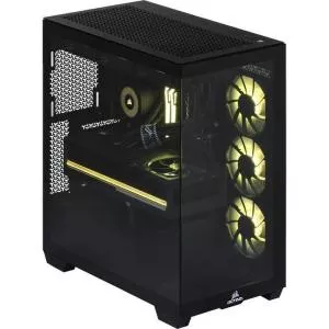 Actina Desktop PC Midi Tower, AMD Ryzen 7 7800X3D 8 C / 16 T, 5.0 GHz, 32 GB RAM, 2 TB SSD, AMD RX 9070 XT 16 GB, Fara sistem de operare