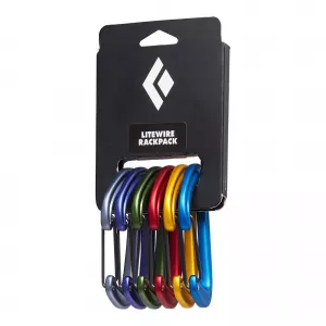 Black Diamond Set 6 carabiniere escaladă/ alpinism LiteWire Rackpack
