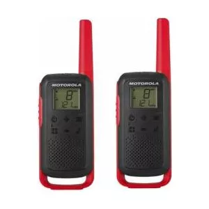 Motorola Statie radio PMR portabila TALKABOUT T62 RED set cu 2 buc