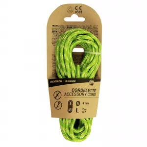 Simond Cordelină Escaladă/Alpinism 4 mm x 7 m Verde