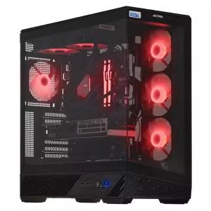 Actina Sistem desktop brand 5901443440307 PC AMD Ryzen™ 7 7800X3D 32 GB DDR5-SDRAM 1 TB SSD NVIDIA GeForce RTX 5070 Midi Tower Black