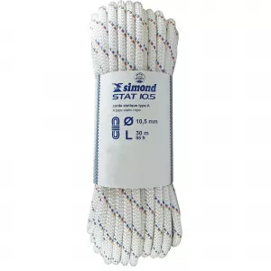Simond Coardă Semi-Statică 10,5mm x 30m Alb
