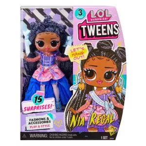 LOL Surprise Tweens S3, Nia Regal cu 15 surprize, 584087EUC